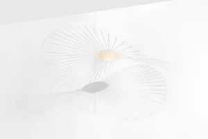 Petite Friture Vertigo Nova pendellampa, 140 cm, vit