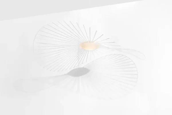 Petite Friture Vertigo Nova pendellampa, 140 cm, vit