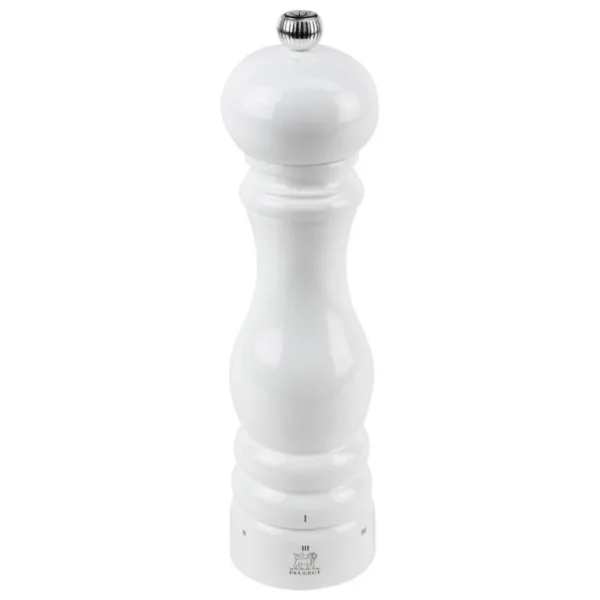 Peugeot Paris U'Select pepparkvarn, 22 cm, glansigt vit