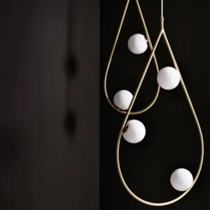 Pholc Pearls 80 pendellampa, nickel