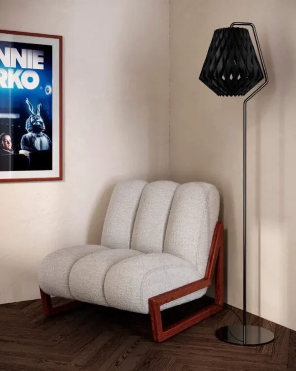 Pilke Lights Pilke Signature 28 golvlampa, svart
