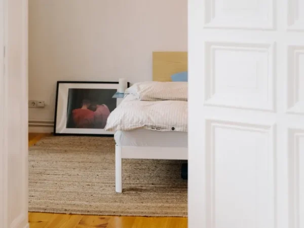 ReFramed Sängram med lameller, vit