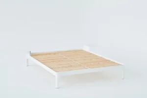 ReFramed Sängram med lameller, vit