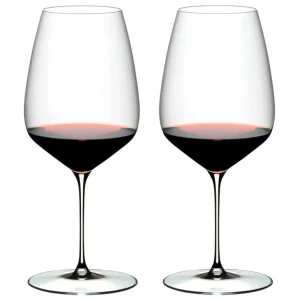 Riedel Veloce Cabernet Sauvignon / Merlot rödvinsglas, 2 st