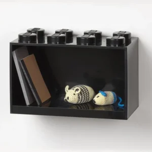 Barn Room Copenhagen Lego Brick Shelf 8, svart