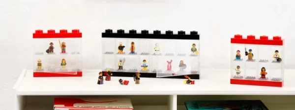 Barn Room Copenhagen Lego displaybox, stor, svart