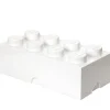 Room Copenhagen Lego Storage Brick 8, vit