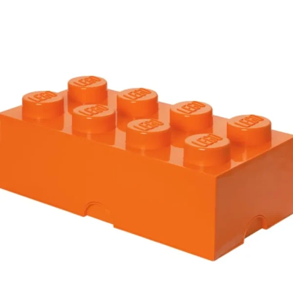 Room Copenhagen Lego Storage Brick 8, orange