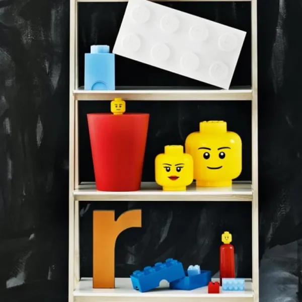 Room Copenhagen Lego Storage Head behållare, L, Girl