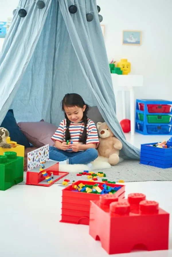 Room Copenhagen Lego Storage Brick 4, blå