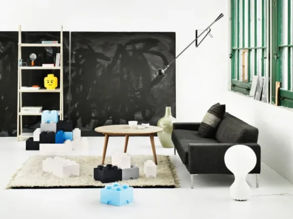 Room Copenhagen Lego Storage Brick 4, aqua