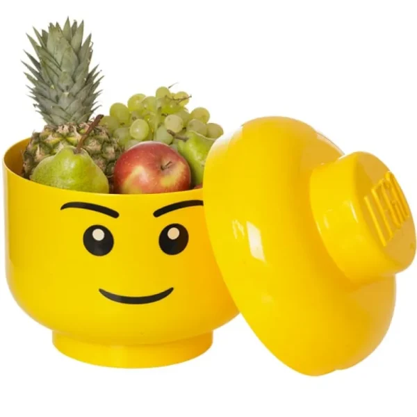 Room Copenhagen Lego Storage Head behållare, S, Boy
