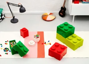 Room Copenhagen Lego Storage Brick 8, lime