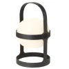 Rosendahl Soft Spot Solar bärbar bordslampa, 18,5 cm, svart