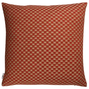 Ru00f8ros Tweed Røros Tweed Isak kudde, 60 x 60 cm, röd sumac