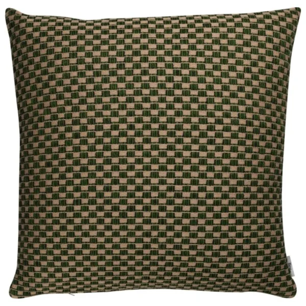 Ru00f8ros Tweed Røros Tweed Isak kudde, 60 x 60 cm, grön äng