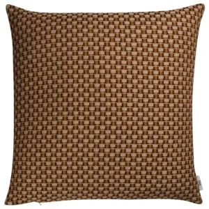 Ru00f8ros Tweed Røros Tweed Isak kudde, 60 x 60 cm, kastanj