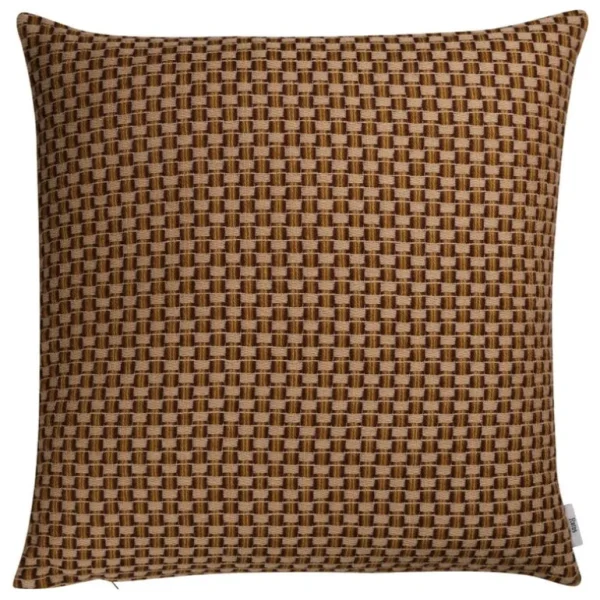 Ru00f8ros Tweed Røros Tweed Isak kudde, 60 x 60 cm, kastanj