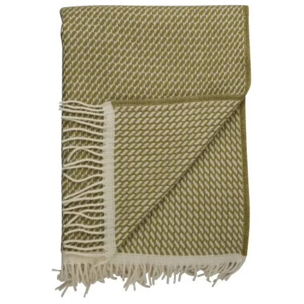 Ru00f8ros Tweed Røros Tweed Mello filt, 150 x 210 cm, bladgrön
