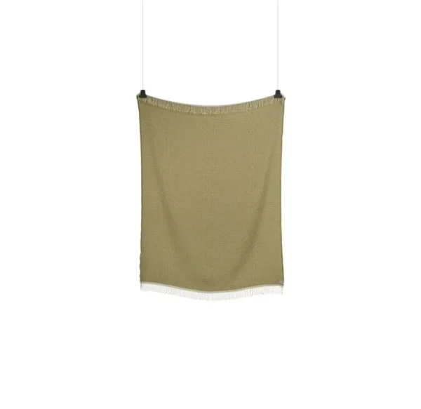 Ru00f8ros Tweed Røros Tweed Mello filt, 150 x 210 cm, bladgrön