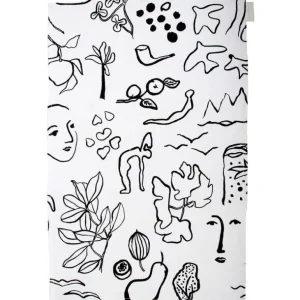 Saana ja Olli Onnenmaa kökshandduk/tablett, vit