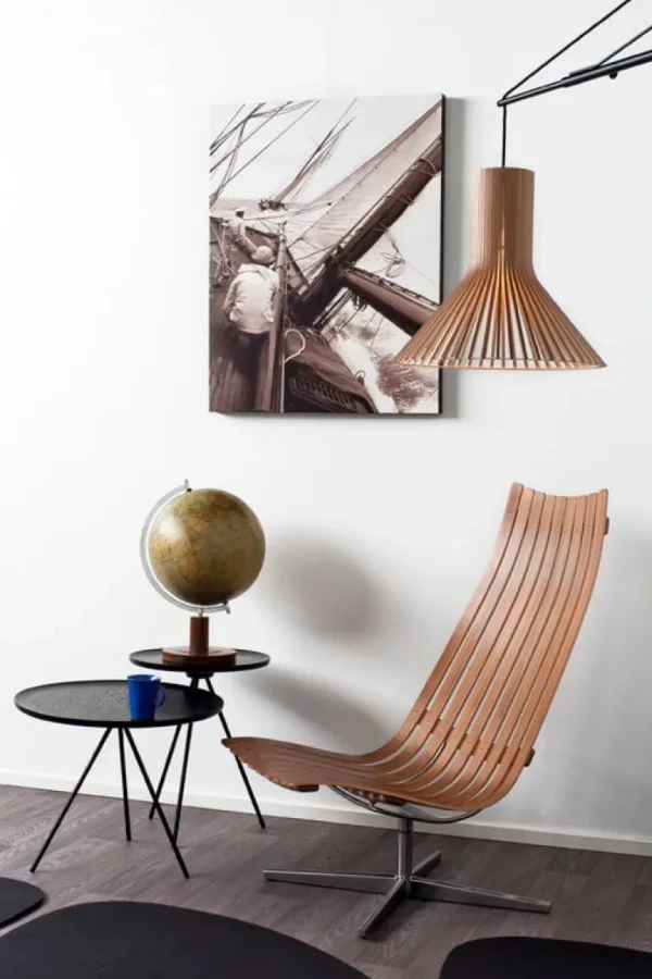 Secto Design Puncto 4203 pendellampa, valnöt