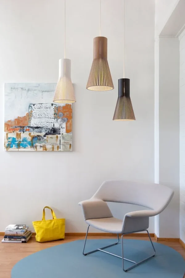 Secto Design Secto 4201 pendellampa, 45 cm, vit