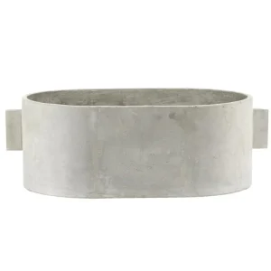 Serax Concrete oval blomkruka, 55 x 36 cm, grå