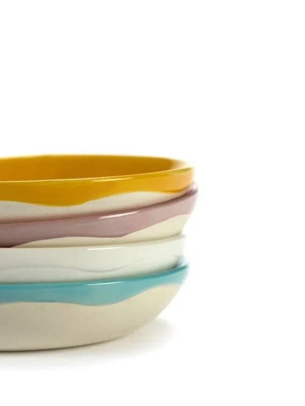 Serax Feast fat, 11,5 cm, 4 st, gul