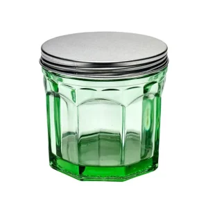 Serax Fish & Fish burk med lock, 75 cl, grön