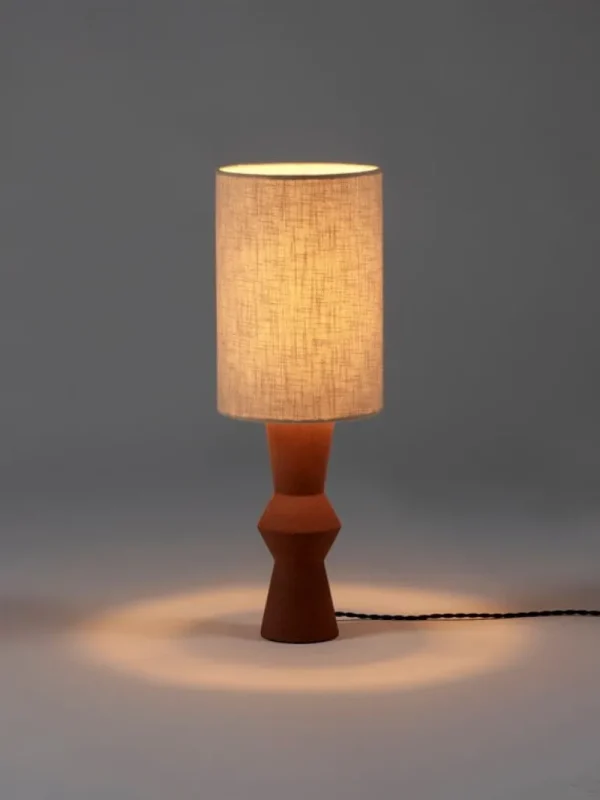 Serax Marie-Ann bordslampa, rödbrun