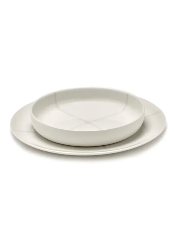 Serax Zuma djup tallrik, S, 20,5 cm, salt
