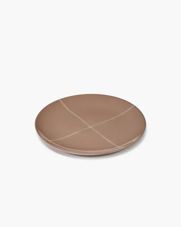 Serax Zuma mattallrik, M, 28 cm, sienna