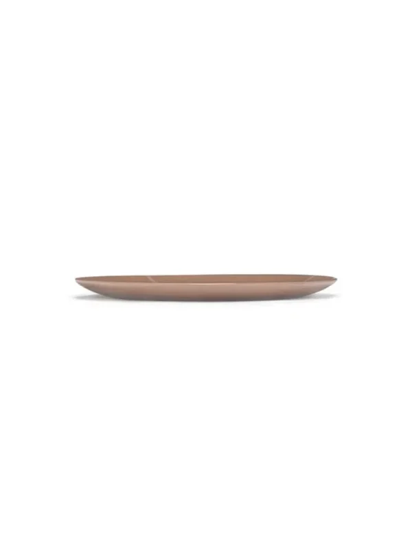 Serax Zuma mattallrik, M, 28 cm, sienna