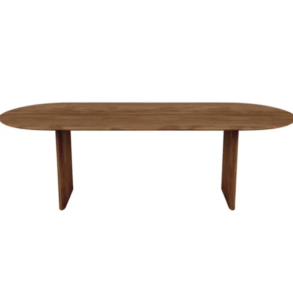 Sibast No 7 matbord, ovalt, 200 x 95 x 74 cm, rökt ek