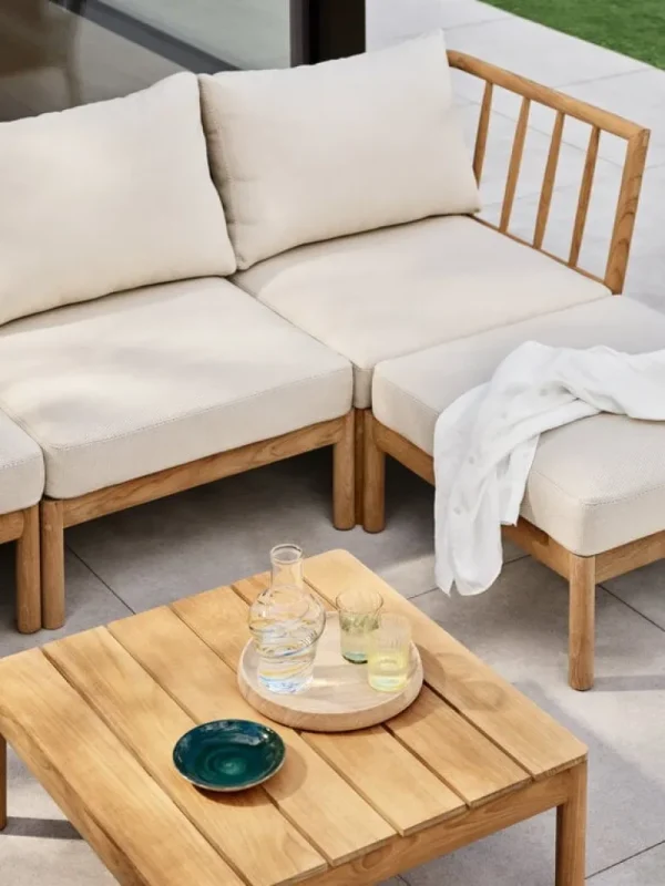 Skagerak Tradition loungebord, låg, teak