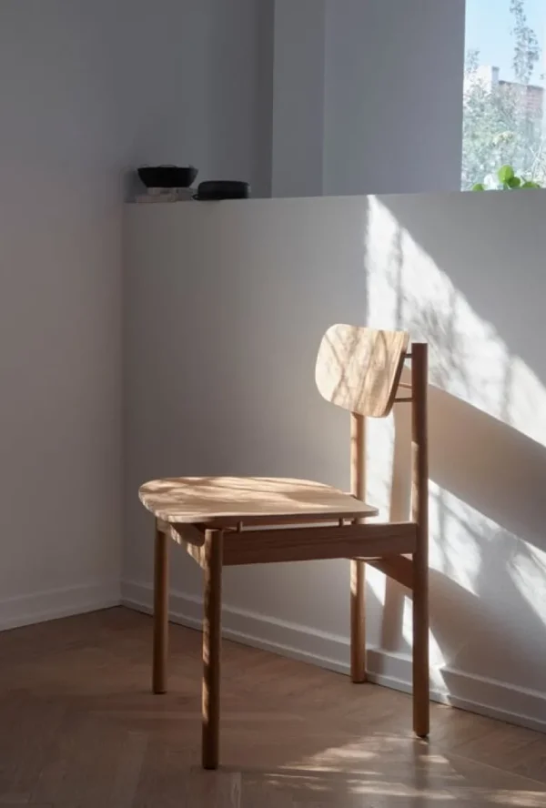 Skagerak Vester stol, oljad ek