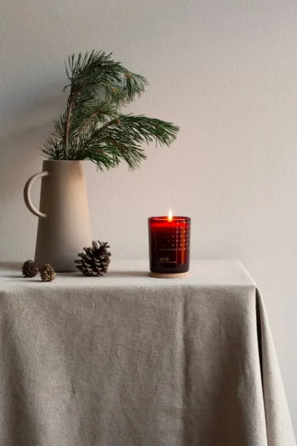 Skandinavisk Doftljus med lock, JUL, stort, specialutgåva
