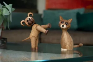 Barn Spring Copenhagen Lucky The Cat figurin