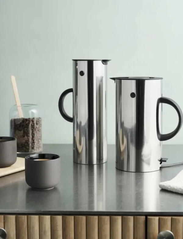 Stelton EM77 elektrisk vattenkokare, stål