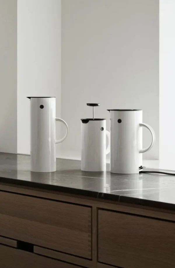 Stelton EM77 vattenkokare, vit