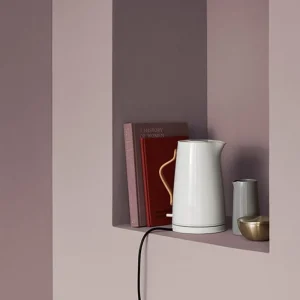 Stelton Emma vattenkokare, vit krita