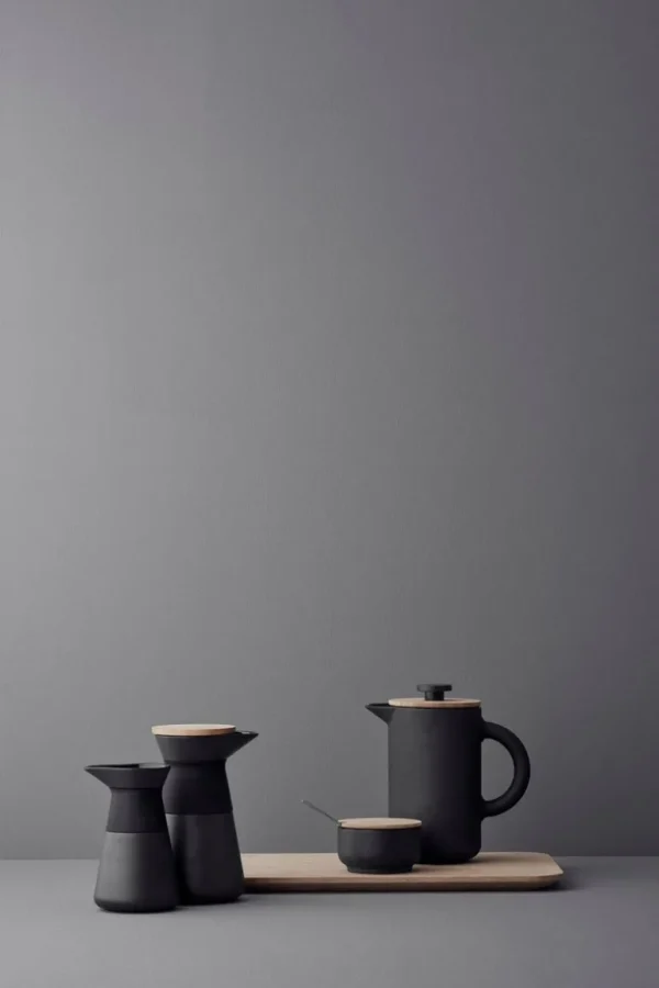 Stelton Theo mjölkkanna, svart
