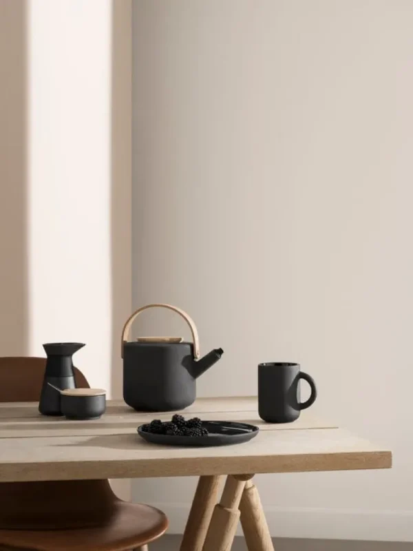 Stelton Theo mjölkkanna, svart