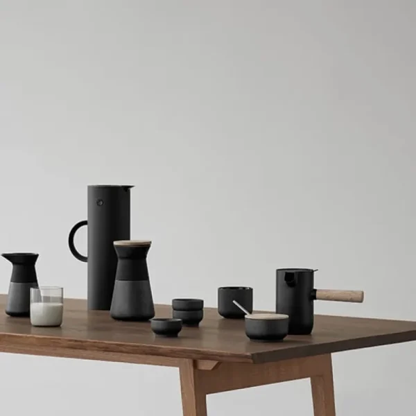 Stelton Theo mjölkkanna, svart