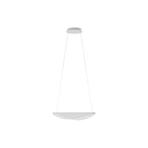 Stilnovo Diphy pendel, 54 cm, fasad, vit