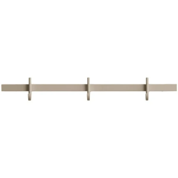 String Furniture Relief klädstång med krokar, liten, 41 cm,