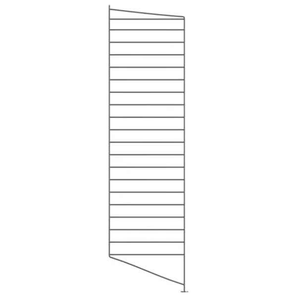 String Furniture String golvpanel, 115 x 30 cm, 1-pack, mörkgrå