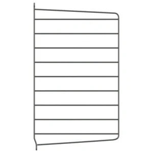 String Furniture String sidopanel, 50 x 30 cm, 1-pack, mörkgrå