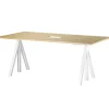 String Furniture String Works höj- och sänkbart skrivbord, 180 cm, ek